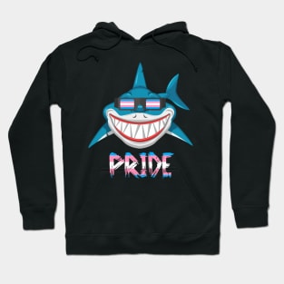 Shark Transgender Flag Lgbt Hoodie